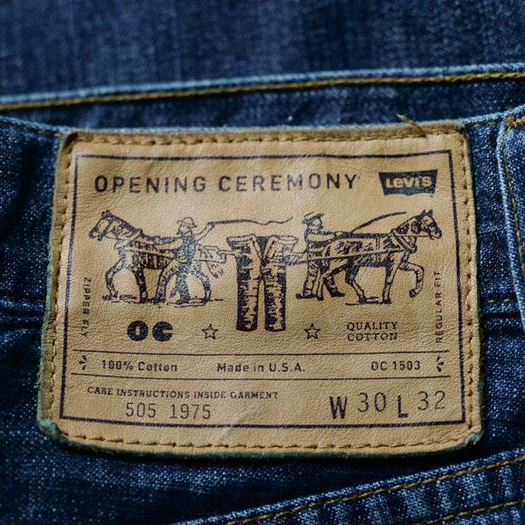 Levi's X Opening Ceremony U.S. made 505 jeans - Picture 3 of 8